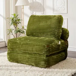 ALTRIGUS Folding Sofa Bed,Convertible Sleeper Chair for Adults, Folding Sofa Bed Foam Filling Couch with Pillow，Sleeper Chairs Single Size Floor Mattress