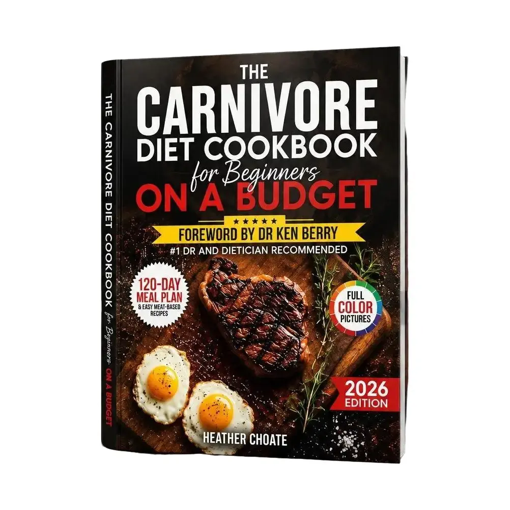 Akela Publishing 2026 Edition Ultimate Budget Carnivore Diet Cookbook for Beginners: 120-Day Meal Plan, Easy Meat-Based Recipes, Smart Grocery Savings, Affordable Cuts, Budget Blueprint, Cravings Emergency Plan, Dining Out Tips, 7 Free Bonuses