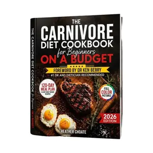 The Ultimate Carnivore Diet Cookbook on a Budget: 120-Day Meal Plan, Easy Meat-Based Recipes, and Smart Grocery Savings for Beginners