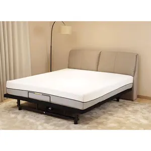 queen sized bunk beds Adjustable Bed Base Frame Queen Bed Frame with Head and Foot Incline Wireless Remote Zero Gravity Quiet Motor Black Queen