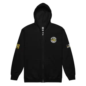 Dispatcher 911 Unisex heavy blend zip hoodie by Valiant American