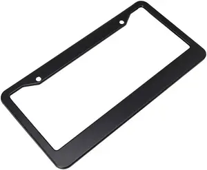 License Plate Frame Rack Car Metal Aluminum Alloy Support Cover Motorcycle Stands Number