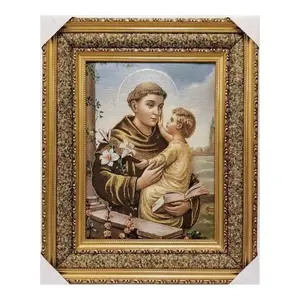 MDR Trading  Saint Anthony Framed Tapestry