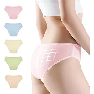 Disposable Underwear for Women Travel-Hospital Stays- Pure Cotton Ladies Brief Panties Multicolor (10pk)
