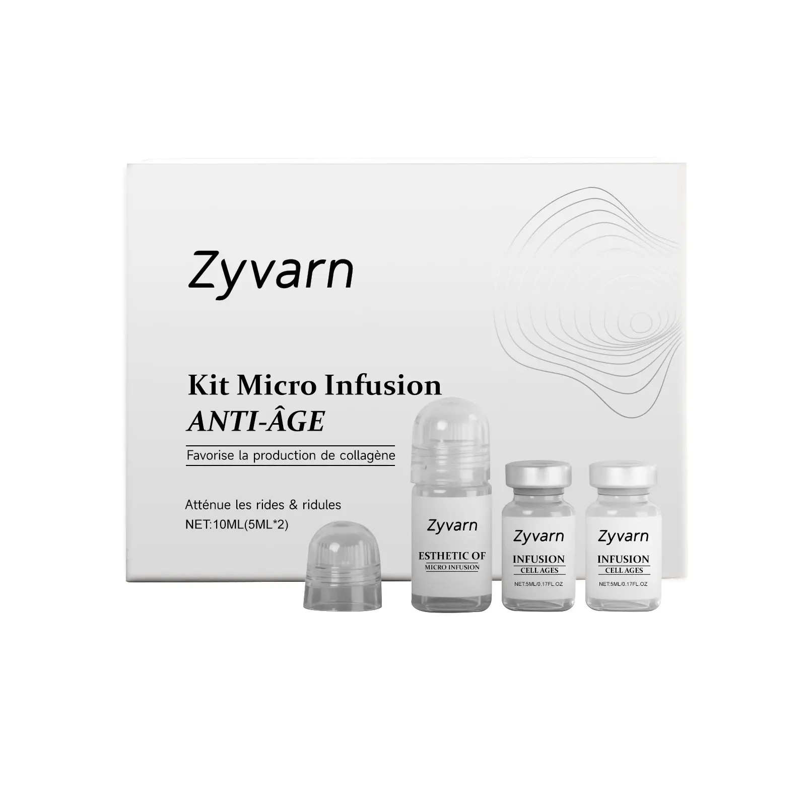Skin Essence Set with Microneedle Roller, a Daily Hydrating and Brightening Facial Moisturizer with Glycerin for Smooth, Refreshed Skin