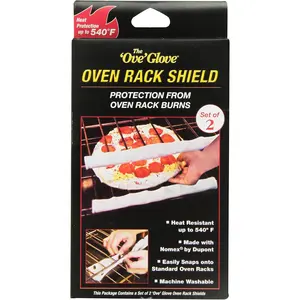 Oven rack shield one size yellow