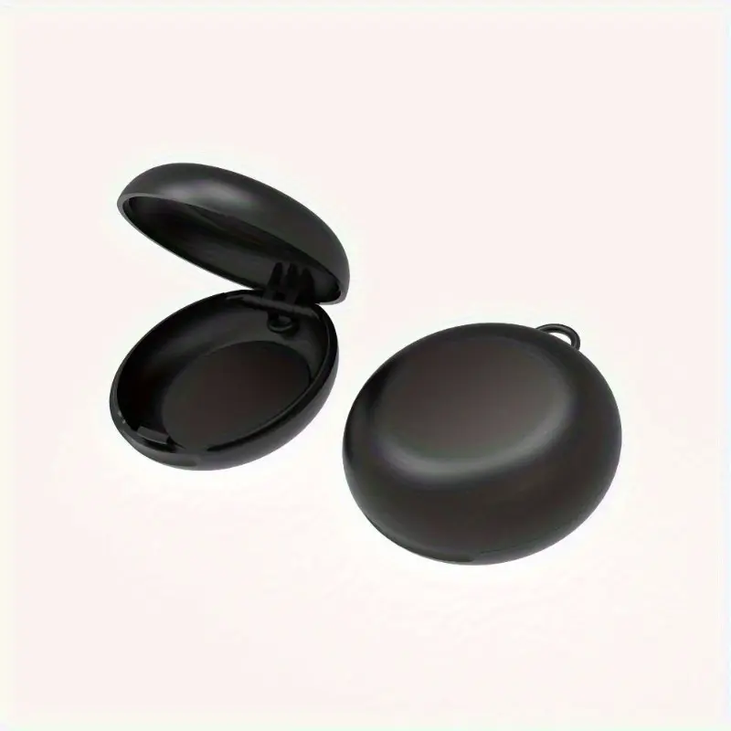 2pcs Compact Soundproof Earplug Case - Dustproof Mini Plastic Storage Box for Earrings & Accessories, Portable Organizer, Storage Bins for Home Organization