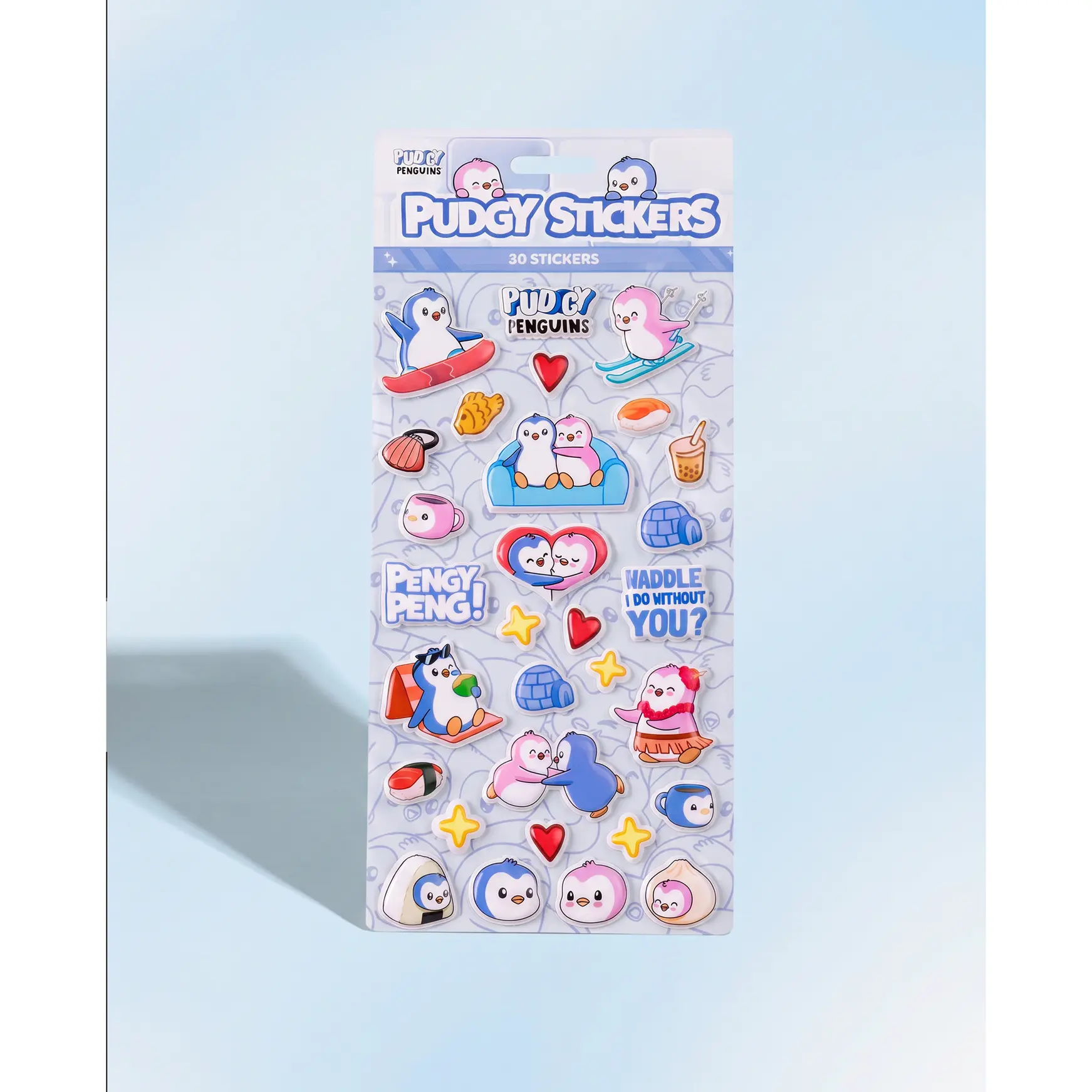 Puffy Pudgy Stickers