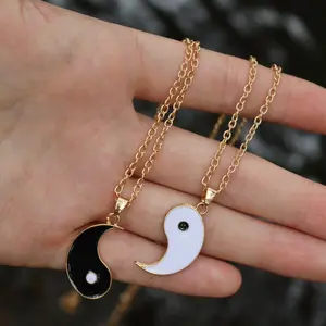 Belly Conklin & Taylor Jewel's Matching Yin-yang Friendship Necklaces from 'The Summer I Turned Pretty Season Two' | TSITP teen jewelry