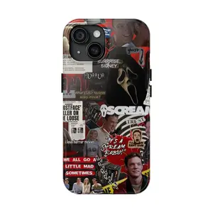 Scream Billy Loomis Themed Phone Case Premium Matte Texture, Protection, Shockproof, Anti-Drop, Anti-Fingerprint For IPhone 17-12, Pro Max, Pro Plus, and Samsung S25-22 Protection Safety