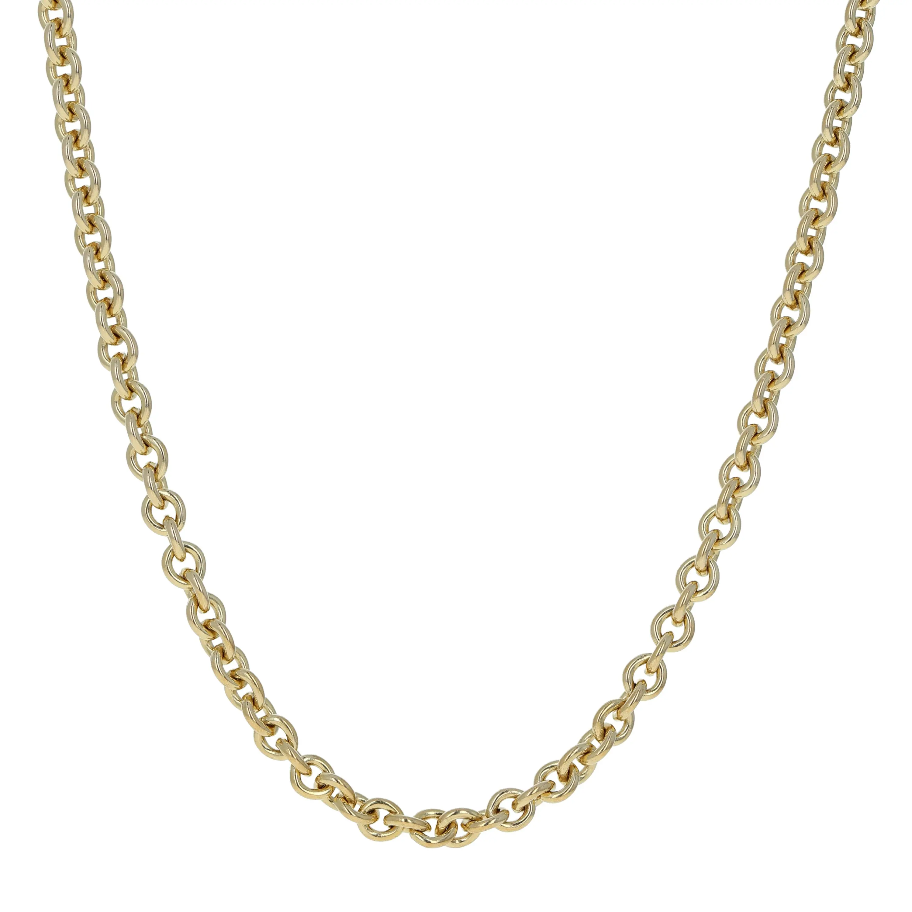 Pre-owned Cartier Rolo Chain Necklace