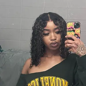 BangJazz Hair Kinky Curly Ready to Wear Glueless Wigs Pre Cut Lace Bleached Konts Closure 250% Density Human Hair Wig Lace Front Pre Plucked For Women Natural Black