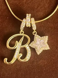 Perfect Gift Set for Mom & Girlfriend, Elegant Alphabet Necklace, Ideal for Christmas, Valentine’s Day, New Year, Birthdays, Dainty Fashion Jewelry