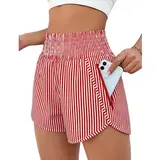 BMJL Women's High Waisted Gym Clothes Women Sports Shorts - 2.5" Inseam, 95% Poly 5% Spandex, Quick Dry, Breathable, Zipper Pocket, Comfy Active Wear for Lower Body Workouts, Athleisure#TikTokShopFallDealsForYou