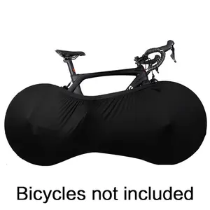 Universal Bike Cover Waterproof Scratchproof Dustproof Fit Most Bikes Foldable Portable UV Protection Outdoor Parking Rain Snow Proof Protective Gear Stable Fit Frame Wheel Cover