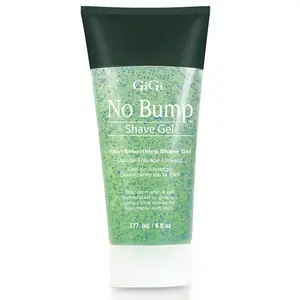 GiGi No Bump Skin Smoothing Shave Gel with Salicylic Acid, and Chamomile Extract, Prevents Ingrown Hairs, Bumps, and Razor Burns, 6 fl oz - 1 Pac