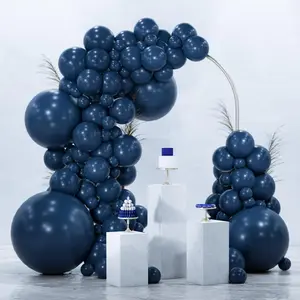 PartyWoo Navy Blue Balloons 99pcs Different Sizes of 36 18 12 10 5 Inch Dark Blue Balloon Arch Kit Garland for Graduation Wedding Sports Theme Boy Baby Shower Men Birthday Party Decorations Blue-Y72