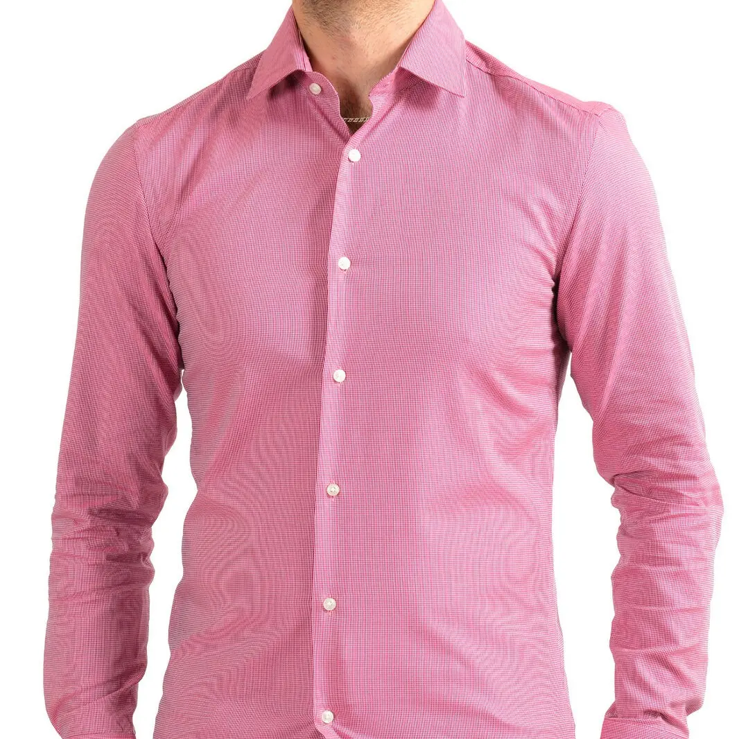 Hugo Boss Men's "Jenno" Slim Fit Multi-Color Plaid Dress Shirt US 15 IT 38