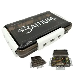 Baitium XTRAseal Waterproof Fishing Tackle Box Organizer, Tackle Boxes With Dividers, Tacklebox for Fishing, 3600 3700 Tackle Tray,