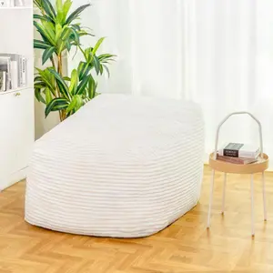 Faux Fur Classic Bean Bag - Soft Faux Fur Design, Comfortable and Stylish for Home or Outdoor Use bean bag chair Living Room