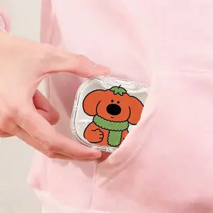Cute Animal Pattern Denture Box, High Appearance Portable Braces Storage Box, Student Orthodontic Retainer Box, Waterproof Scratch-Resistant Dental Appliance Storage Case