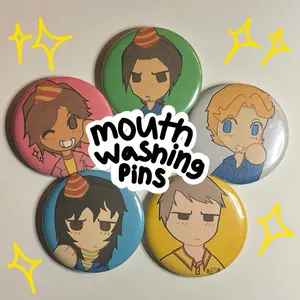 Mouthwashing Pins