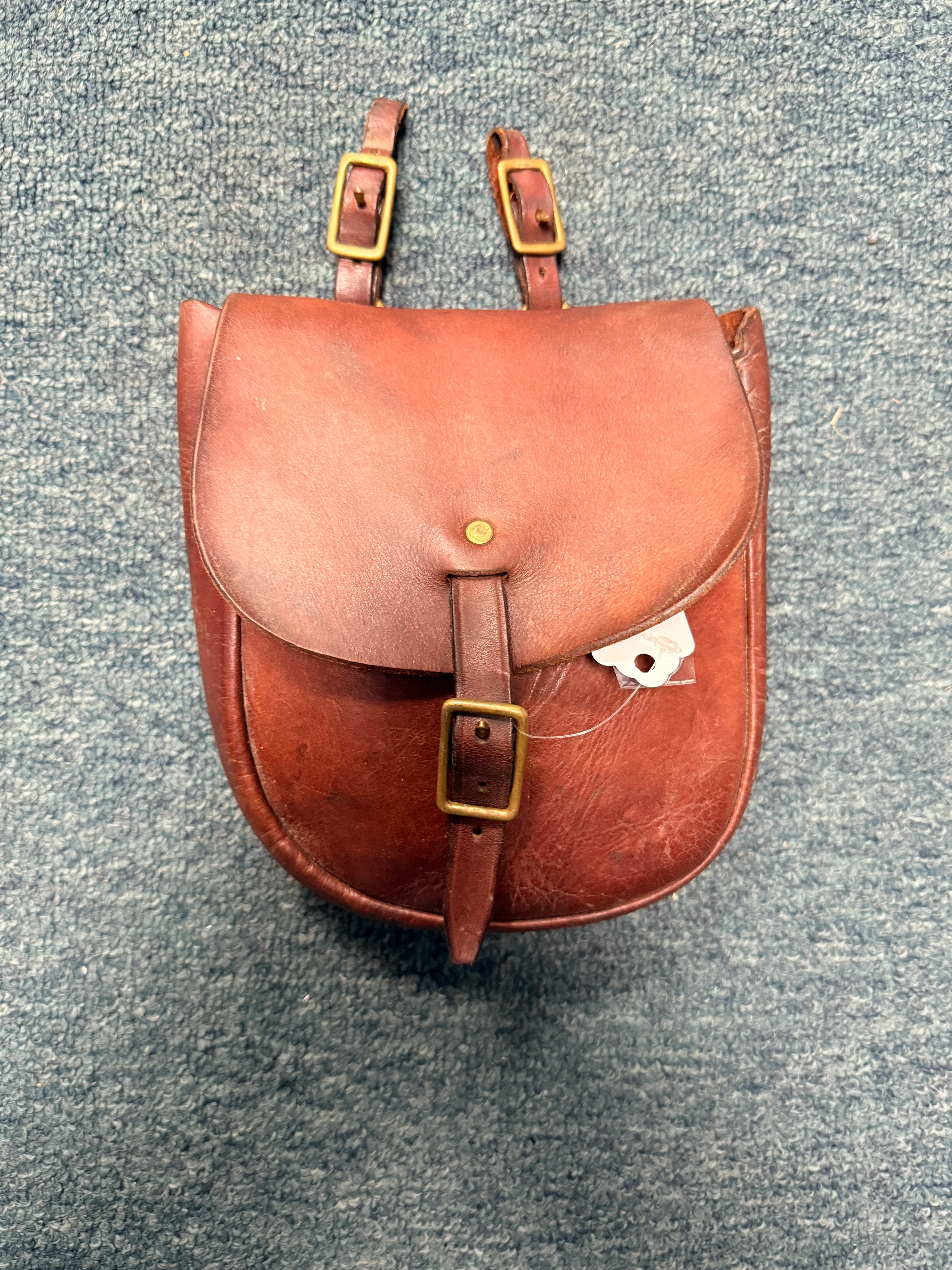 Hunt sandwich case saddle bag leather nice