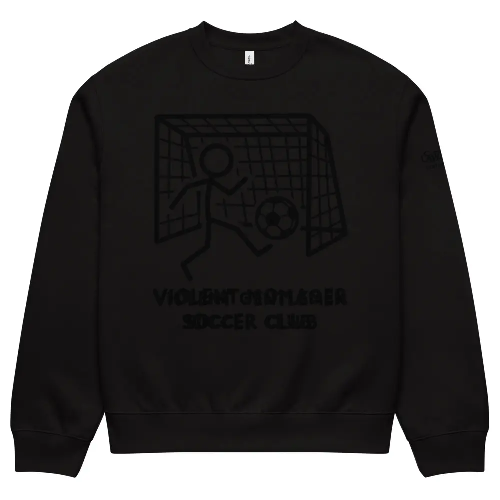 Soccer Club Oversized heavyweight sweatshirt