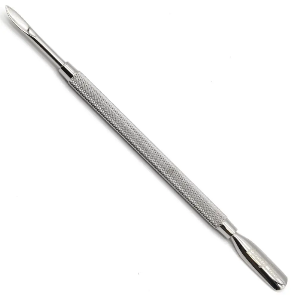 Cuticle Pusher PrettyClaw Tool Double Sided for Manicure and Pedicure Stainless Steel Curved Edge Professional Salon Quality Cuticle Remover Nail Nail Care Nail Art
