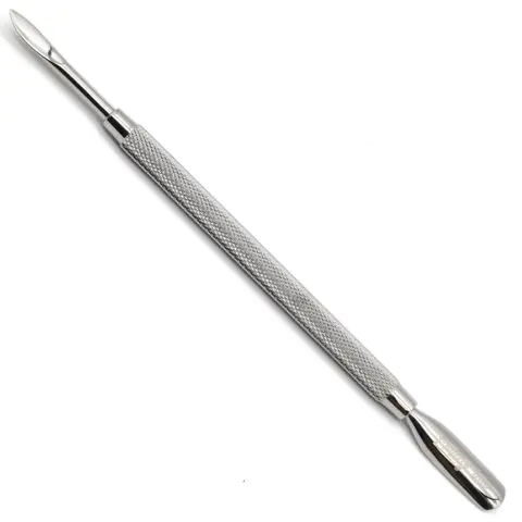 Cuticle Pusher PrettyClaw Tool Double Sided for Manicure and Pedicure Stainless Steel Curved Edge Professional Salon Quality Cuticle Remover Nail Nail Care Nail Art