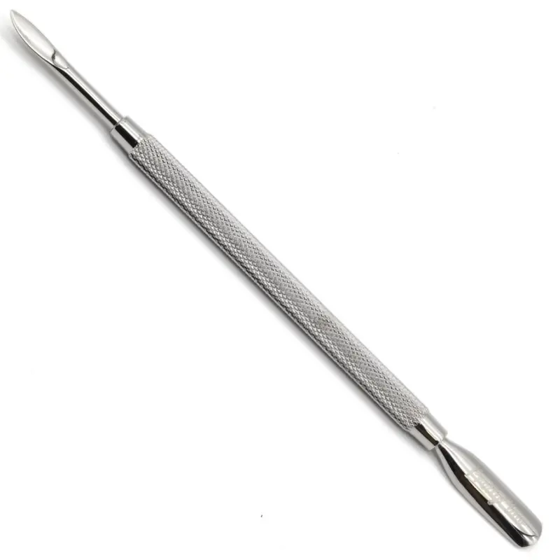 Cuticle Pusher PrettyClaw Tool Double Sided for Manicure and Pedicure Stainless Steel Curved Edge Professional Salon Quality Cuticle Remover Nail Nail Care Nail Art