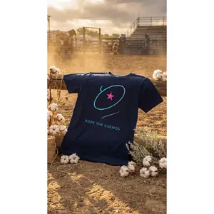 Rope the Cosmos Organic Cotton Tee - Modern Western Graphic