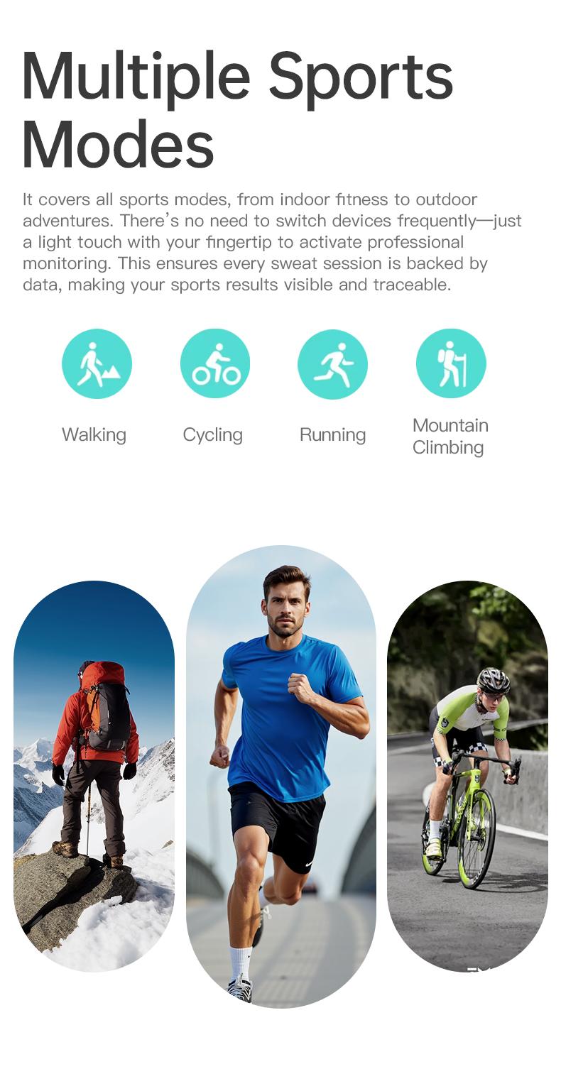 Unisex Smart Ring IP68 Waterproof Enamel Rose Gold Health Tracker Heart Rate Blood Oxygen Sleep Period Monitoring Compatible with iPhone Android