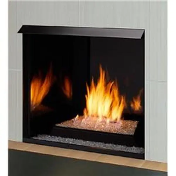 18 in. Contemporary Natural Gas Lyric Burner with Millivolt Control
