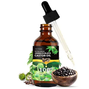 100ml Jamaican Black Castor Oil, Organic Cold-Pressed Unrefined Castor Oil, Hair Care & Soothing (100ml)
