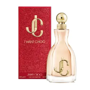 Jimmy Choo I Want Choo EDP - Luxurious Amber Floral Scent with Peach Mandarin Orange Jasmine & Vanilla for Women