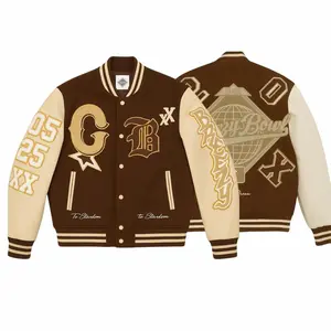 Breezy Bowl Tour 2025 Varsity Bomber Baseball Jacket, Hip Hop Concert Music Fan Streetwear Festival Outfit