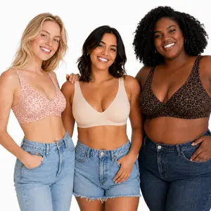 Viral Comfort Bra for Women – Seamless Wireless Lift, No Side Spillage, All-Day Support S-3XL