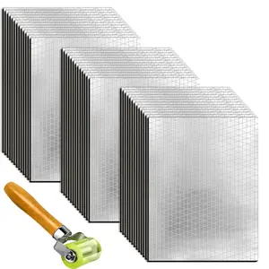16''X10'' Automotive Sound Deadening Mats - 276MIL Thick - Noise Insulation & Heat Preservation Material - for Car Hood, Doors, Trunk Lid, Bulkhead, Floor & Roof - 15/20/30 Pack