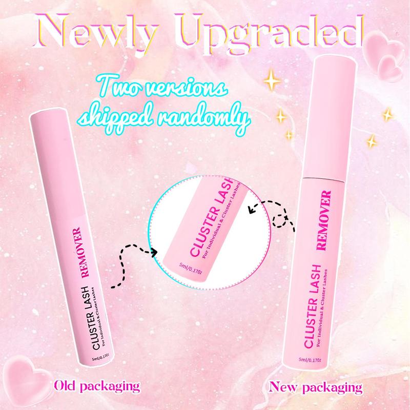 Mixed Length and Color DIY Eyelash Extension Set, Self-Application Volume Cluster Lashes, Rainbow Wispy Individual Lash Clusters, Individual Lash Extensions