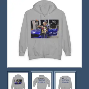 HHA full zip hoodie— “you don’t know nothing about this”