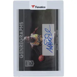 Magic Johnson Los Angeles Lakers Autographed 2023-24 Panini Elite Genregraphs #GG-MJL Card - Fanatics Authentic Certified