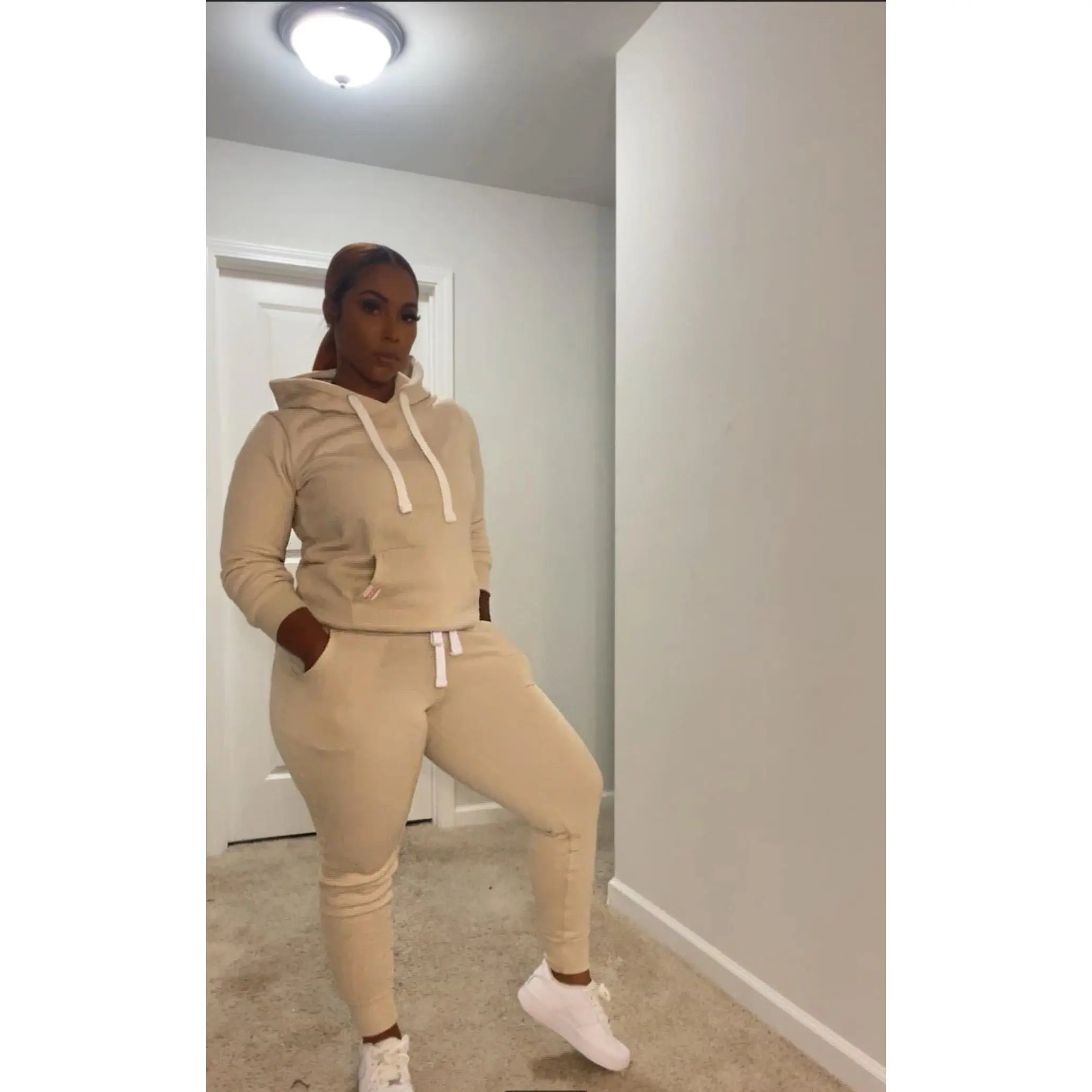Tan Sweatsuit