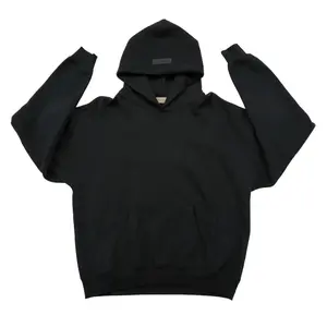 Oversized Hoodie Limo Black SS22 Sweatshirt Unisex Streetwear Pullover, Clean Design Loose Fit Hoodie for Men & Women Kangaroo Pocket Outfit