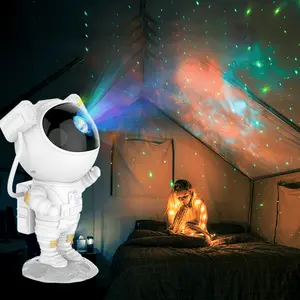 Starry Astronaut Light Projector and Speaker - Galaxy LED Night Light Projector - Bluetooth