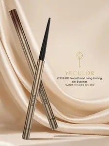 YECULOR Gel Eyeliner Pencil Waterproof Smudge-Proof Ultra Fine 0.001mm Tip Long Lasting Eye Liner