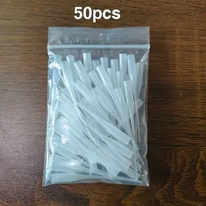 50pcs High Precision Ca Liquid Dispenser Heads, Micro Nozzle with Extension Adapter, Leak-Proof, Fast-Drying, for Industrial Repair, Electronics, Models, Science