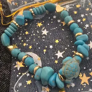 Crimsonley Bluesey Boho Bracelet with Red and Blue Beads Unique Design Fashion Accessory for Women Comfortable Fit Universal Size Adjustable Stylish Bohemian Charm