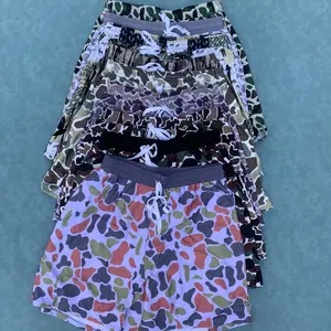 Adult man camouflage style summer swim trunks