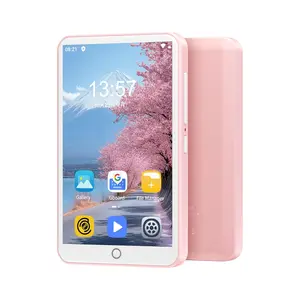 80GB MP3 Player with Bluetooth and WiFi, Oilsky 4.0" IPS Touch Screen MP3 Player with Speaker, Music Player with Spotify, Audible, Amazon Music, Deezer, MP4 Android Music Player Up to 512GB (Pink) Audio Device Digital Lcd Local Noise Usb Wireless USB